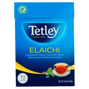 TETLEY ELAICHI 72 BAGS 144G