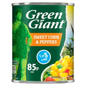 GREEN GIANT - SWEETCORN & PEPPER 165G