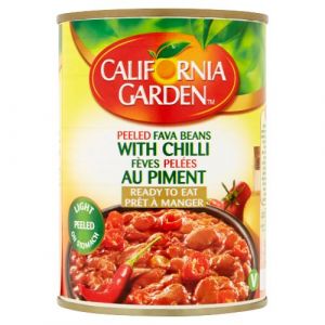 CALIFORNIA GARDEN - PEELED FAVA BEANS  W/CHILLI 40