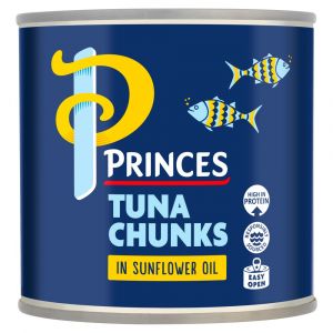 PRINCES - TUNA CHUNKS IN SUNFLOWER OIL 400G