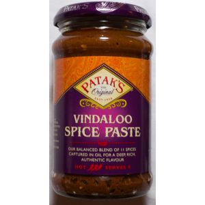PATAKS - VINDALOO SPICE PASTE HOT 283G