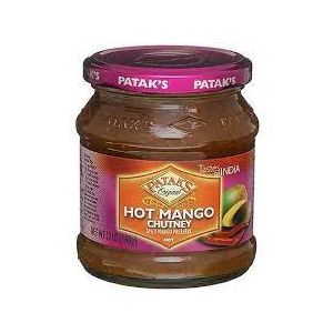 PATAKS - HOT MANGO CUTNEY 340G