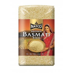 NATCO  - BROWN BASMATI RICE 2KG