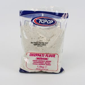 TOPOP - CHAPPATI FLOUR MEDIUM 1.5KG