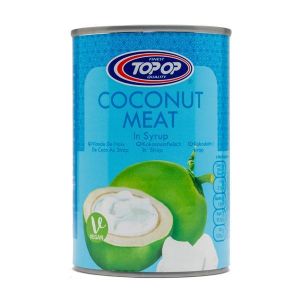 TOPOP COCONUT MEAT IN SYRUP 425G