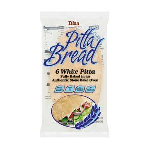 DINA - WHITE PITTA BREAD 4 PIECES