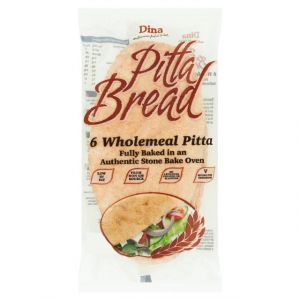 DINA - WHOLEMEAL PITTA BREAD 4 PIECES