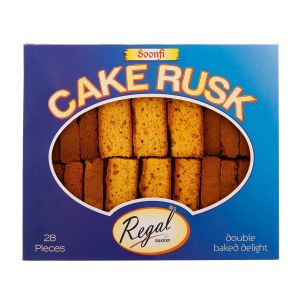REGAL CAKE RUSK 28 PIECES