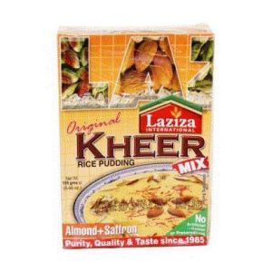 LAZIZA KHEER MIX ALMOND SAFFRON 155G