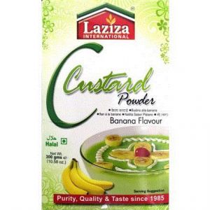 LAZIZA BANANA CUSTARD POWDER 300G