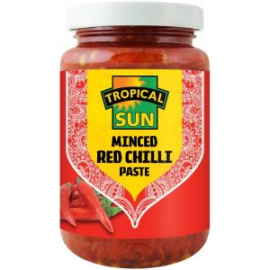 TROPICAL MINCED RED CHILLI PASTE 210G