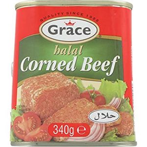GRACE CORNED BEEF HALAL 340 G