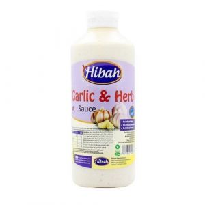 HIBAH - GARLIC&HERB SAUCE1 LTR
