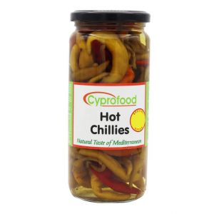 CYPROFOOD HOT CHILLIES 470G