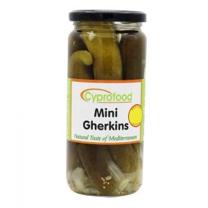 CYPROFOOD MINI GHERKINS 480G
