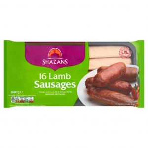 SHAZANS 16 LAMB SAUSAGES 