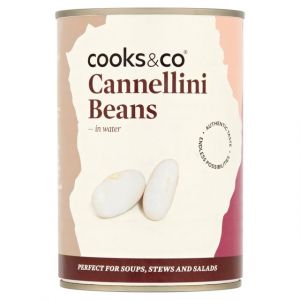 COOKS & CO CANNELLINI BEANS 400G