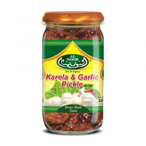 ALNOOR KARELA GARLIC PICKLE 330G