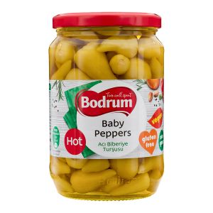 BODRUM HOT BABY PEPPERS 640G