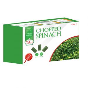 TAJ - CHOPPED SPINACH 450G