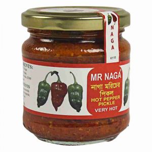 MR NAGA - VERY HOT PEPPER PICKLE 190G
