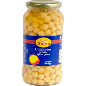 SOFRA CHICK PEAS IN BRINE 540G