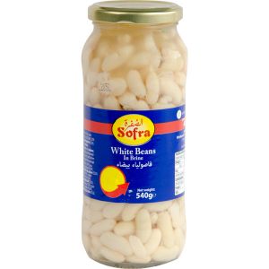 SOFRA - WHITE BEANS IN BRINE 540G