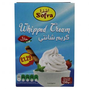 SOFRA WHIPPED CREAM 150G