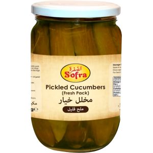 SOFRA PICKLED CUCUMBERS 600G