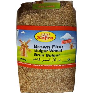 SOFRA BROWN FINE BULGUR WHEAT 900G