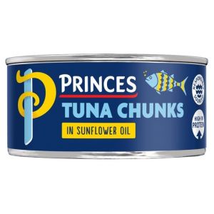 PRINCES - TUNA CHUNKS SUNFLOWER OIL 145G
