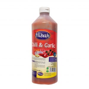 HIBAH - CHILLI&GARLIC SAUCE 1LTR