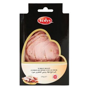 VOLYS SLICED TURKEY ROAST 150G