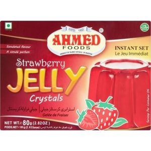 AHMED STRAWBERRY JELLY CRYSTALS 80G