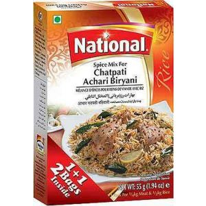 NATIONAL CHATPATI ACHARI BIRYANI 55G