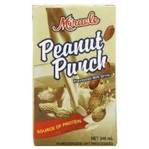 MIRACLE PEANUT PUNCH MILK 240ML