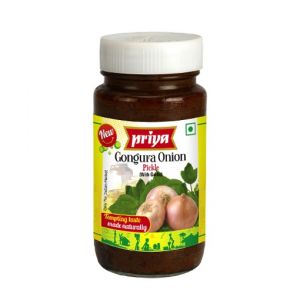 PRIYA GONGURA ONION PICKLE 300G