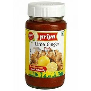 PRIYA - LIME GINGER PICKLE 300G