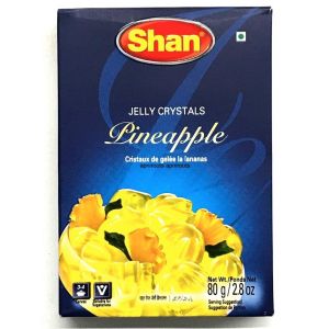 SHAN - JELLY CRYSTALS PINEAPPLE 80G