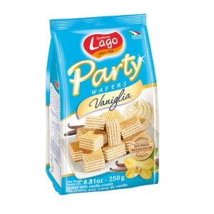 GASTONE LAGO ELLEDI VANILLA PARTY WAFERS 250G