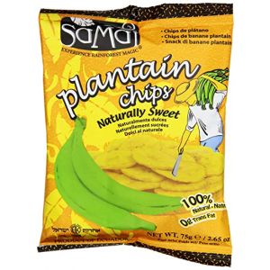 PLANTAIN CHIPS NATURALLY SWEET 75G