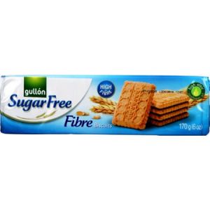 GULLON - SUGAR FREE FIBRE BISCUITS 170G