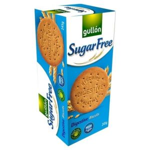 GULLON - SUGAR FREE DIGESTIVE BISCUITS 245G