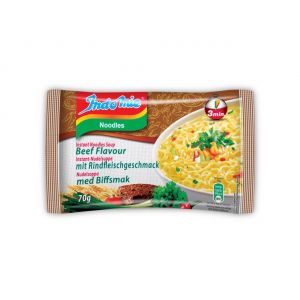 INDOMIE - BEEF FLAVOUR NOODLES 70G