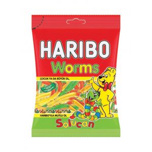 HARIBO WORMS 80G