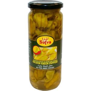SOFRA - GOLDEN GREEN PEPPERS 470G