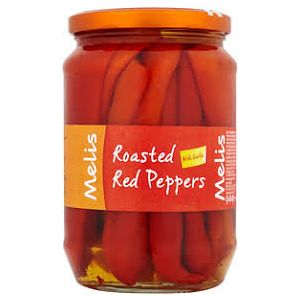 MELIS ROASTED RED PEPPERS 670G