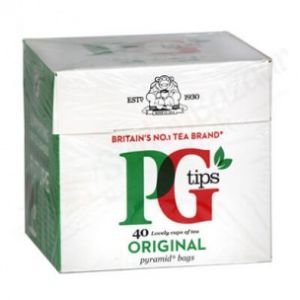 PG TIPS 40 TEA BAGS 116G