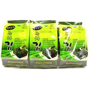 ROASTED SEAWEED WITH GREEN TEA 4G