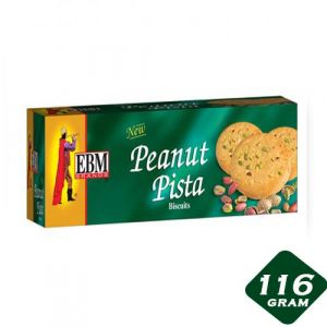 EBM - PEANUT PISTA BISCUITS 112G